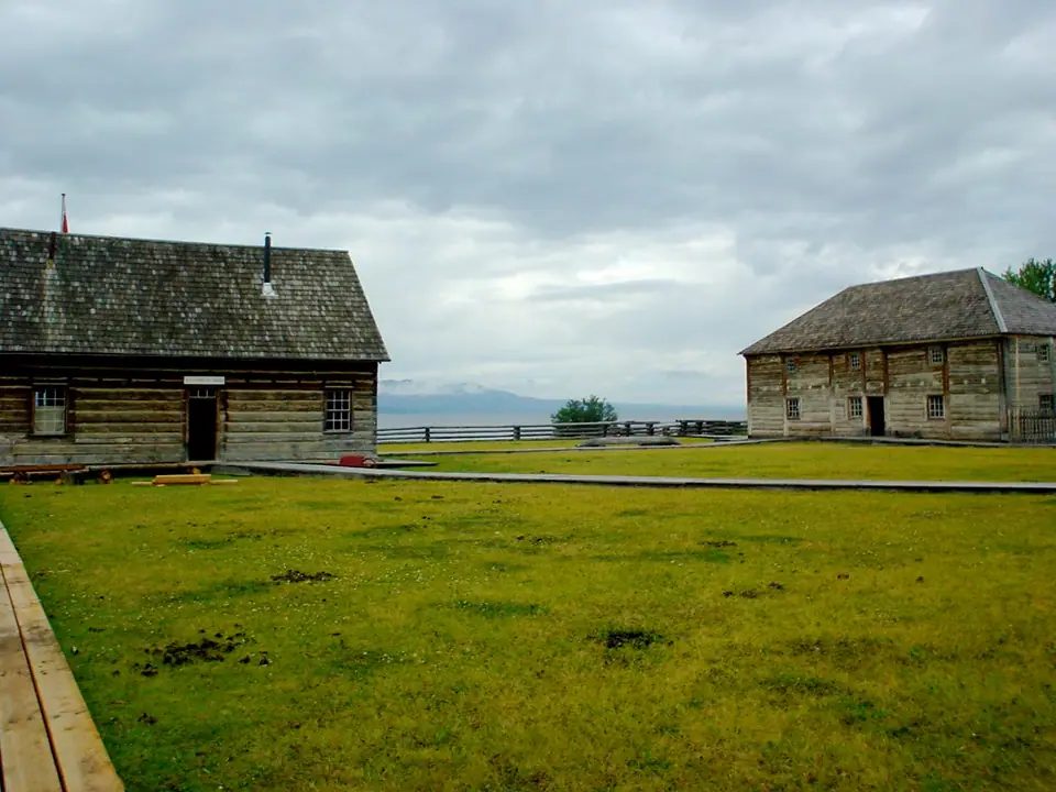 Fort St. James National Historic Site on Stuart Lake