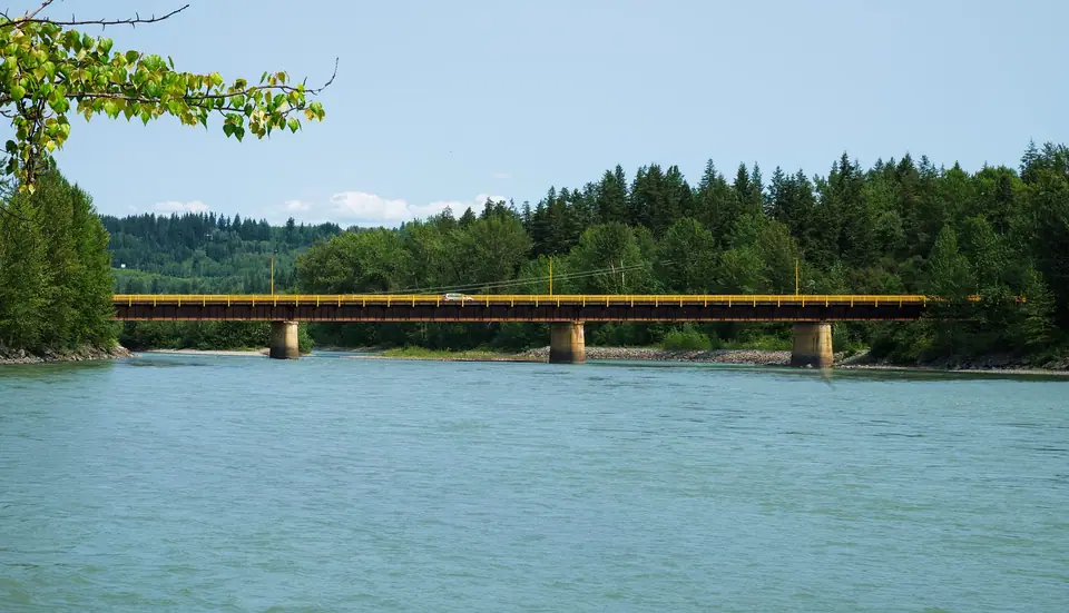 The Johnston Bridge over the Quesnel River