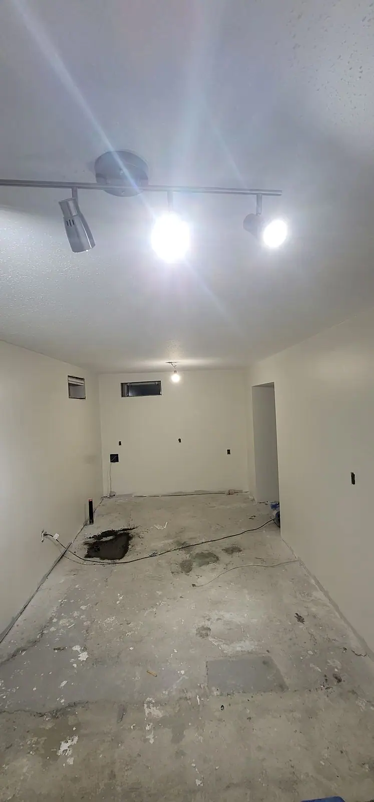 Basement suite: demolition, plumbing and drywall, photo 27 of 29 (in progress)