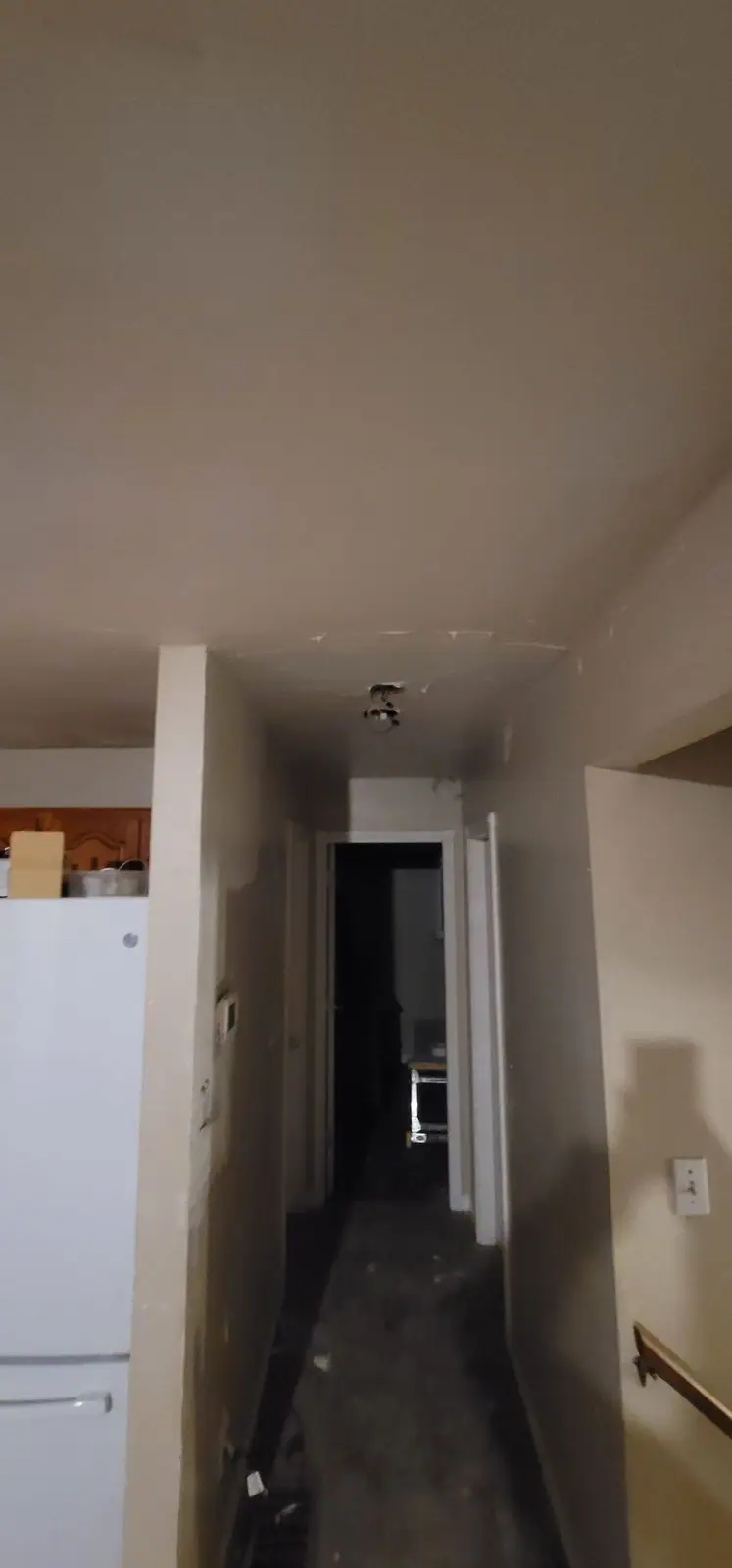 Basement suite: demolition, plumbing and drywall, photo 28 of 29 (in progress)