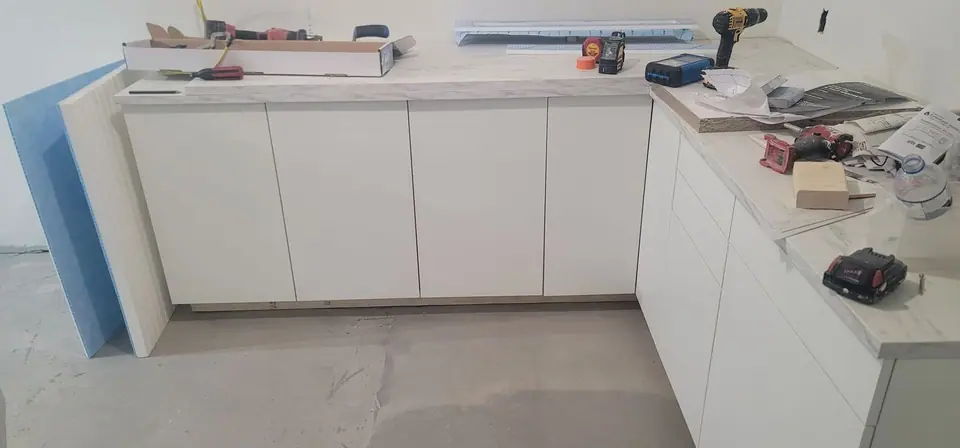 Basement suite kitchen, design to build, photo 6 of 18 (in progress)
