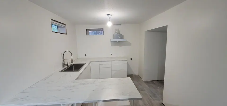 Basement suite kitchen, design to build, photo 9 of 18 (in progress)