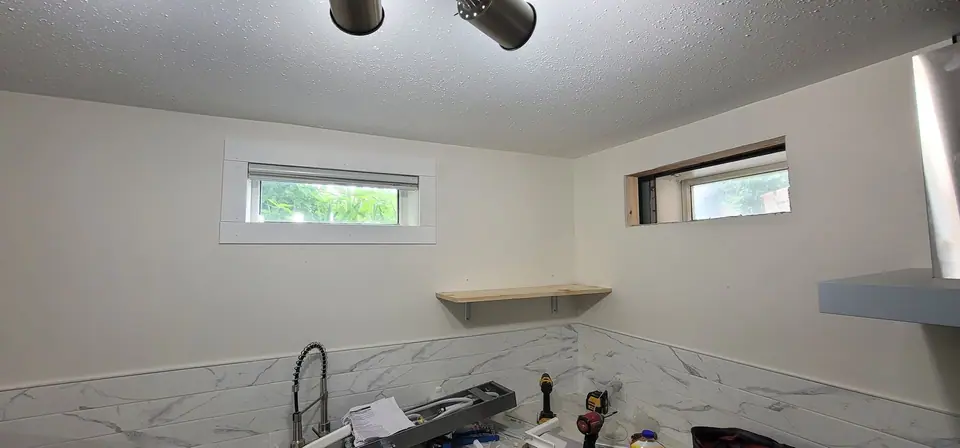 Basement suite kitchen, design to build, photo 13 of 18 (in progress)