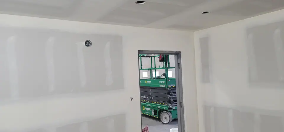 Drywall & Framing: Zenith job-site photo (in progress)