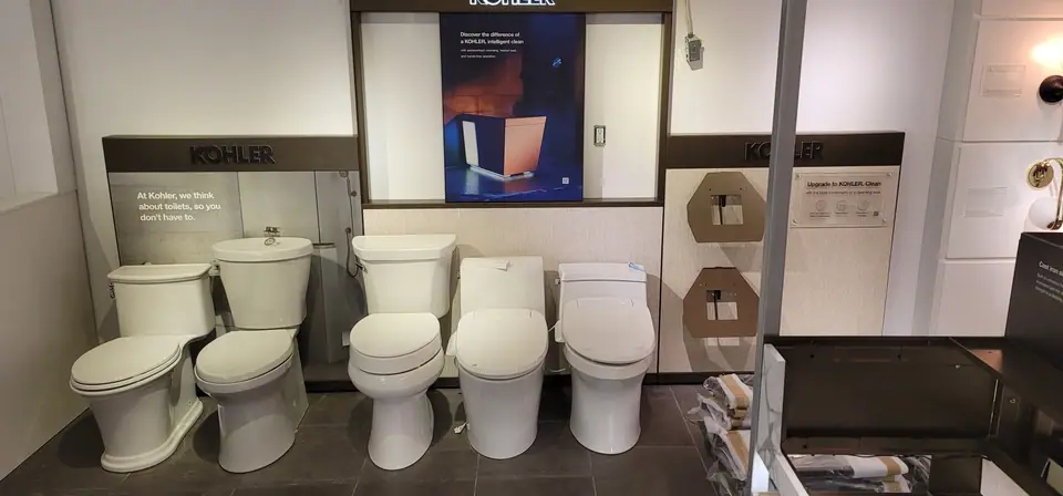 Plumbing showroom build-out, photo 5 of 25 (finished)