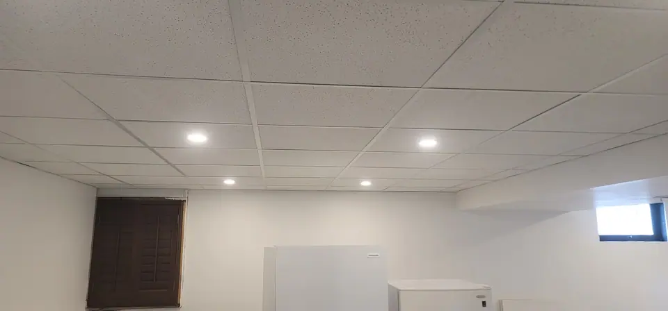 Drywall & Framing: Zenith job-site photo (finished)